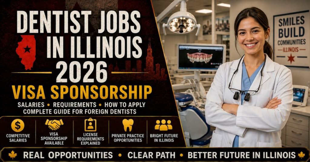 Dentist Jobs In Illinois 2026 With Visa Sponsorship