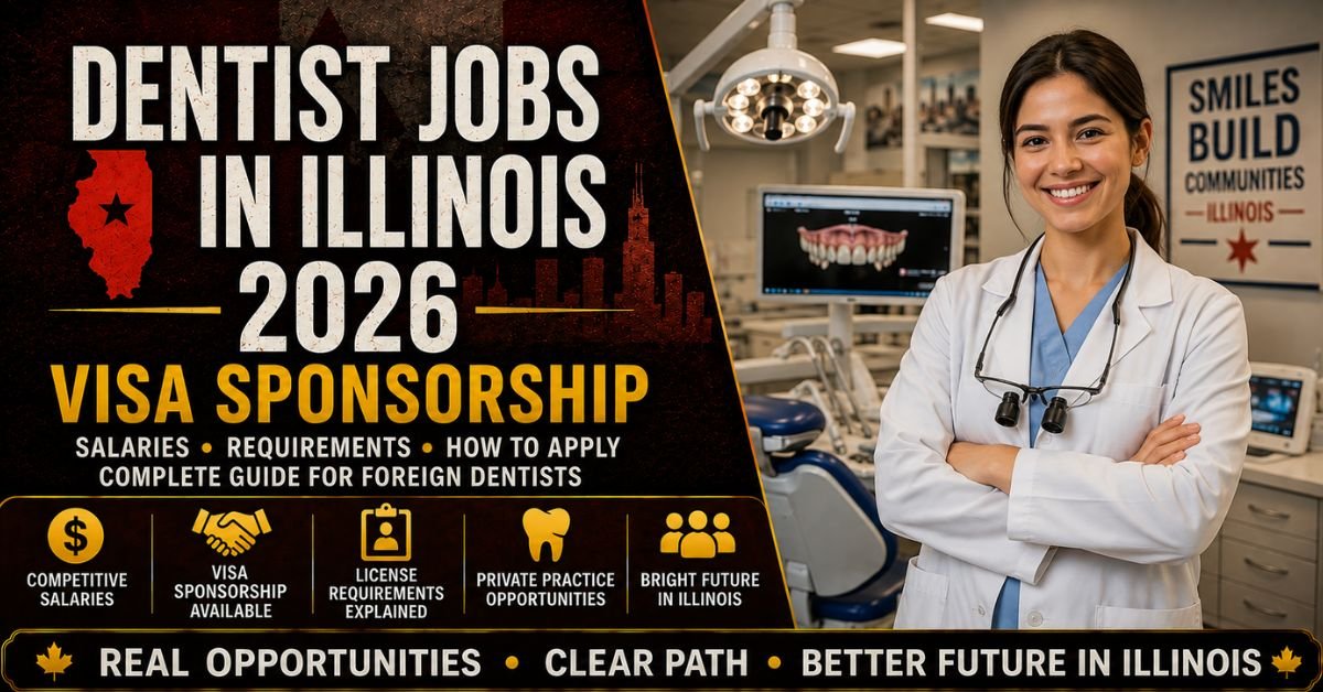 Dentist Jobs In Illinois 2026 With Visa Sponsorship