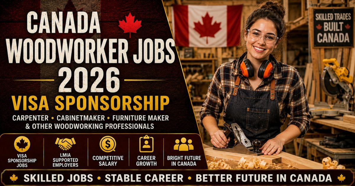 Woodworker Jobs in Canada With Visa Sponsorship 2026 Complete Guide